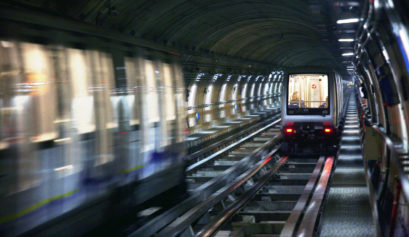 Treni nella Metropolitana Torino