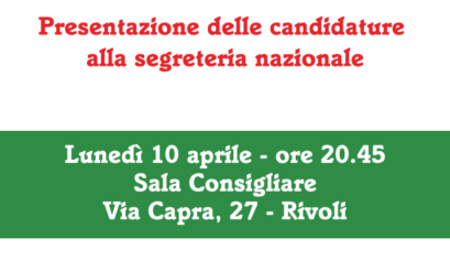 Presentazione Candidature Primarie 2017 | Manifesto