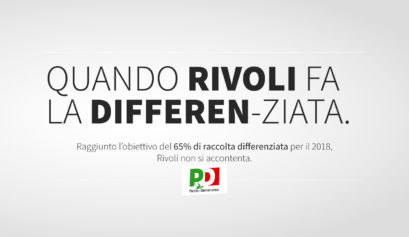 Quando Rivoli fa la Differenziata - 65% di Raccolta Differenziata